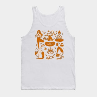 pose yoga Tank Top